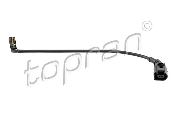 Warning Contact, brake pad wear