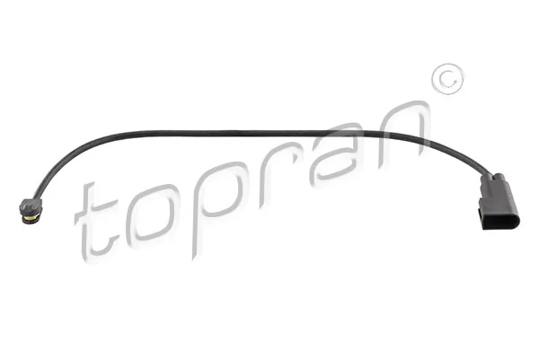 Warning Contact, brake pad wear