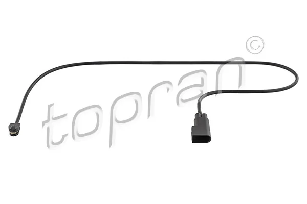 Warning Contact, brake pad wear
