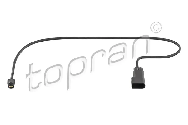 Warning Contact, brake pad wear