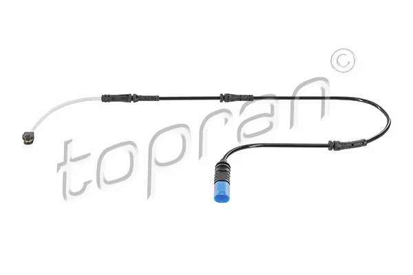 Warning Contact, brake pad wear