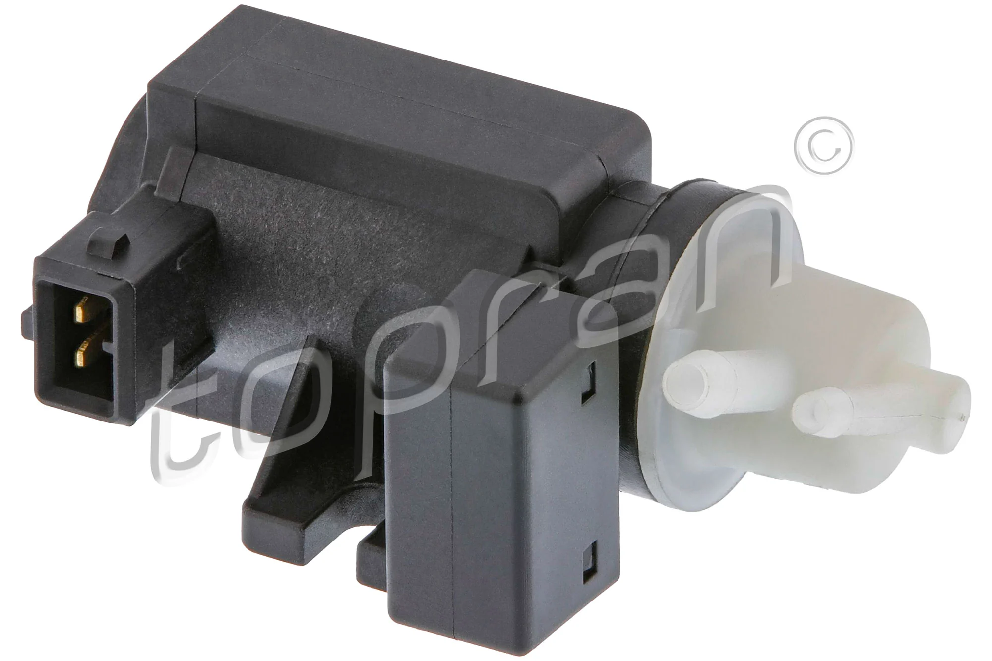 Pressure converter, turbocharger