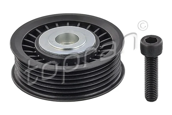 Deflection/Guide Pulley, V-ribbed belt