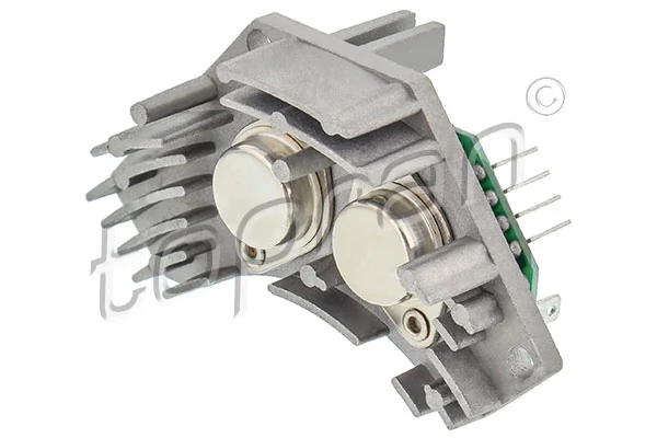 Regulator, interior blower