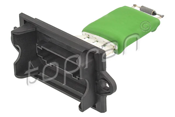 Resistor, interior blower