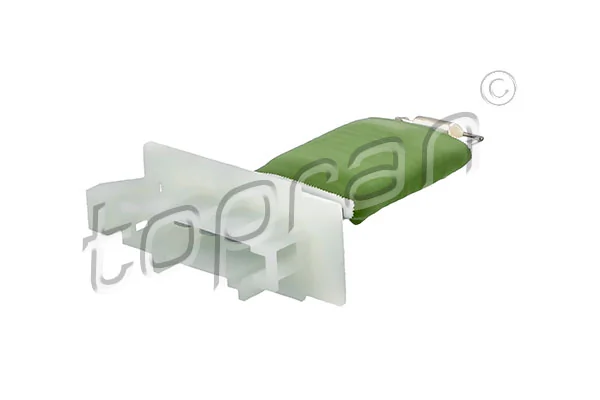 Resistor, interior blower