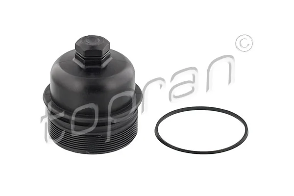 Cap, oil filter housing