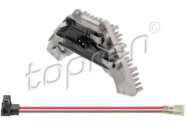 Regulator, interior blower