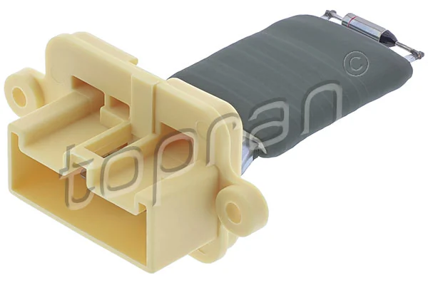 Resistor, interior blower