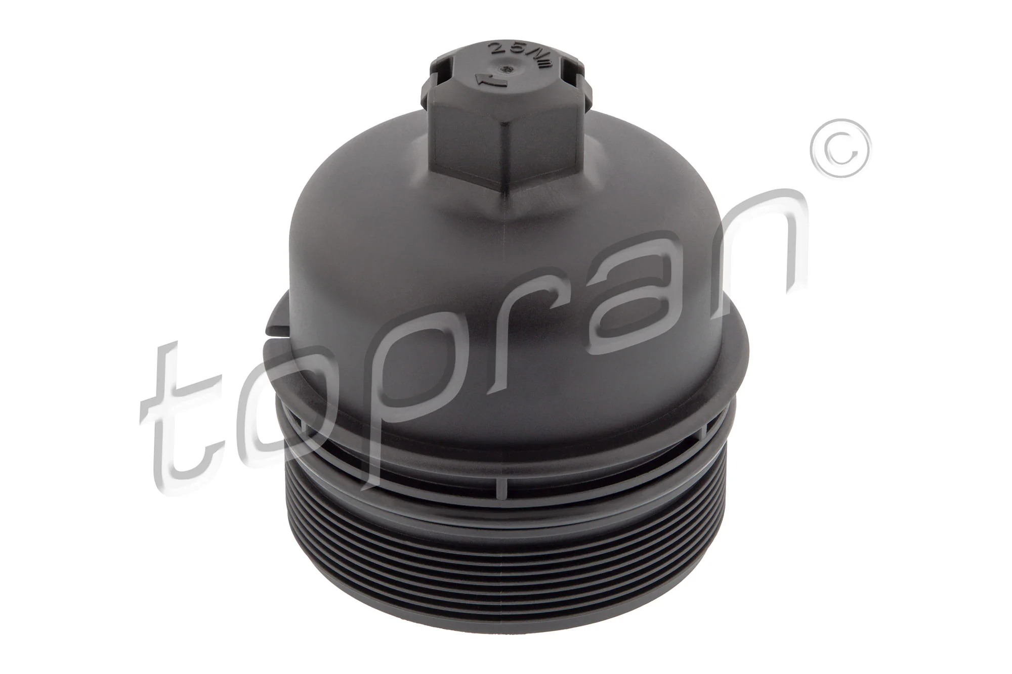 Cap, oil filter housing