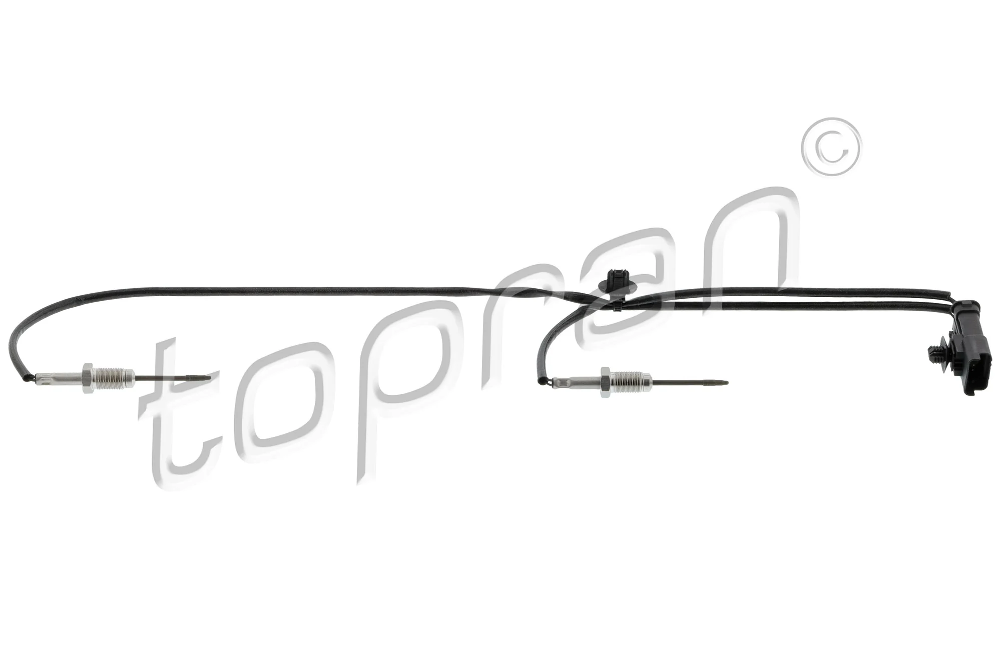 Sensor, exhaust gas temperature