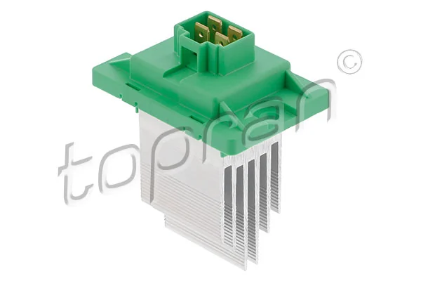 Resistor, interior blower