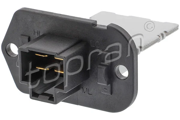 Resistor, interior blower