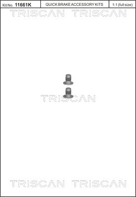 Screw Set, brake disc