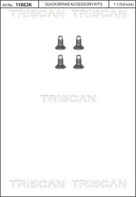 Screw Set, brake disc