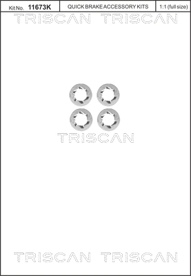 Screw Set, brake disc