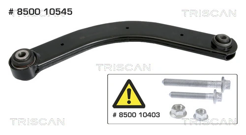 Control/Trailing Arm, wheel suspension