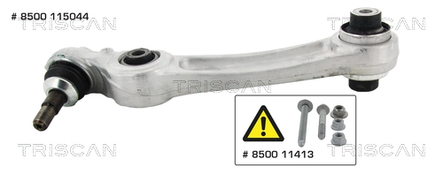 Control/Trailing Arm, wheel suspension