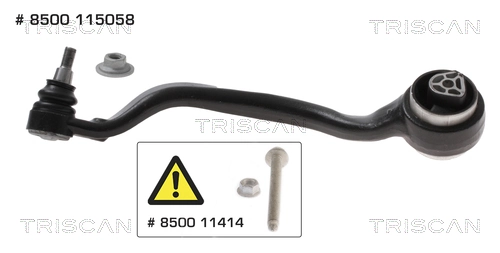Control/Trailing Arm, wheel suspension