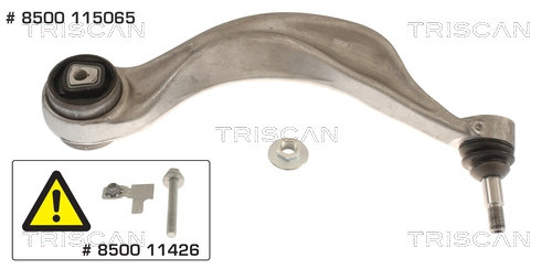 Control/Trailing Arm, wheel suspension