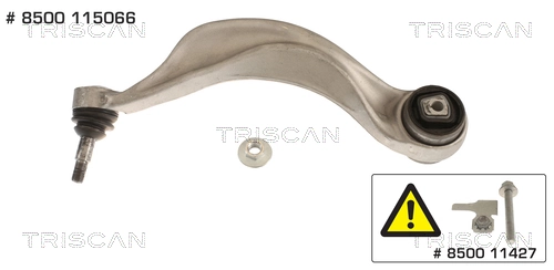 Control/Trailing Arm, wheel suspension