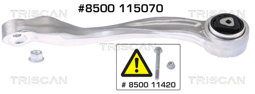 Control/Trailing Arm, wheel suspension