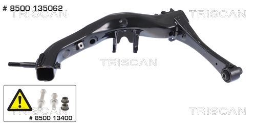 Control/Trailing Arm, wheel suspension