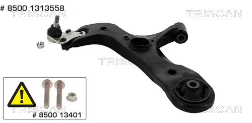 Control/Trailing Arm, wheel suspension
