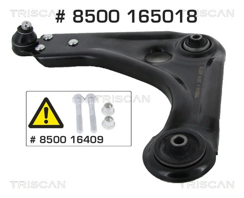 Control/Trailing Arm, wheel suspension