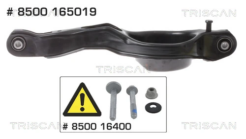 Control/Trailing Arm, wheel suspension