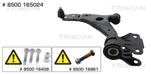 Control/Trailing Arm, wheel suspension