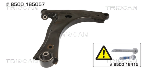 Control/Trailing Arm, wheel suspension