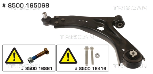 Control/Trailing Arm, wheel suspension
