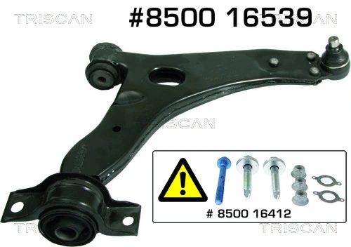 Control/Trailing Arm, wheel suspension