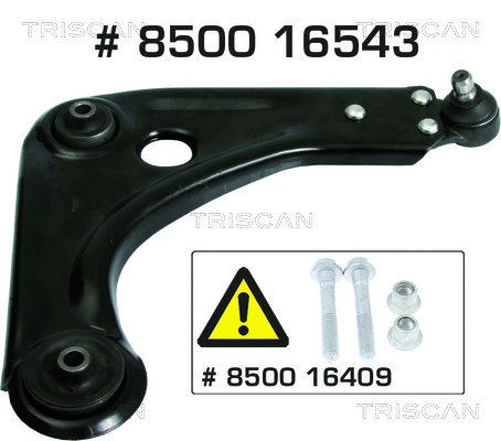 Control/Trailing Arm, wheel suspension