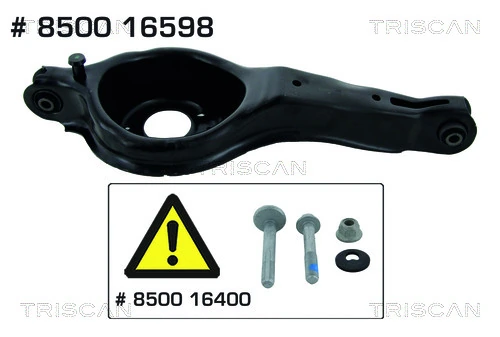 Control/Trailing Arm, wheel suspension