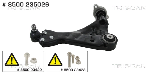 Control/Trailing Arm, wheel suspension