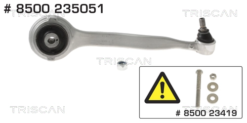 Control/Trailing Arm, wheel suspension