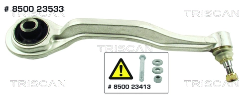 Control/Trailing Arm, wheel suspension