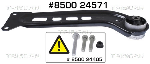 Control/Trailing Arm, wheel suspension