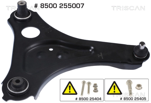Control/Trailing Arm, wheel suspension