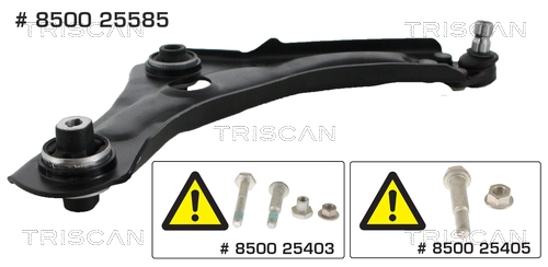 Control/Trailing Arm, wheel suspension