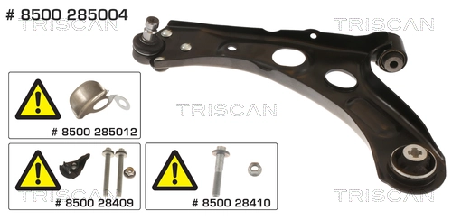Control/Trailing Arm, wheel suspension