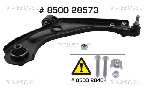 Control/Trailing Arm, wheel suspension