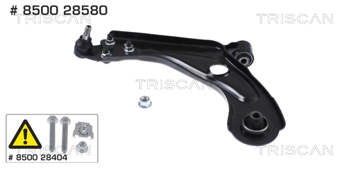 Control/Trailing Arm, wheel suspension