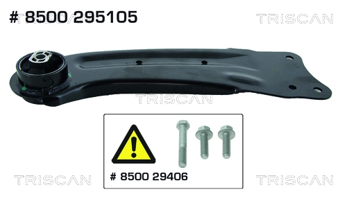 Control/Trailing Arm, wheel suspension