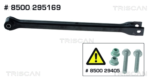 Control/Trailing Arm, wheel suspension