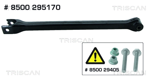 Control/Trailing Arm, wheel suspension