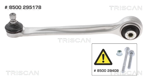 Control/Trailing Arm, wheel suspension