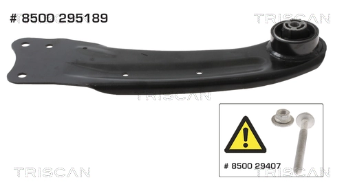 Control/Trailing Arm, wheel suspension